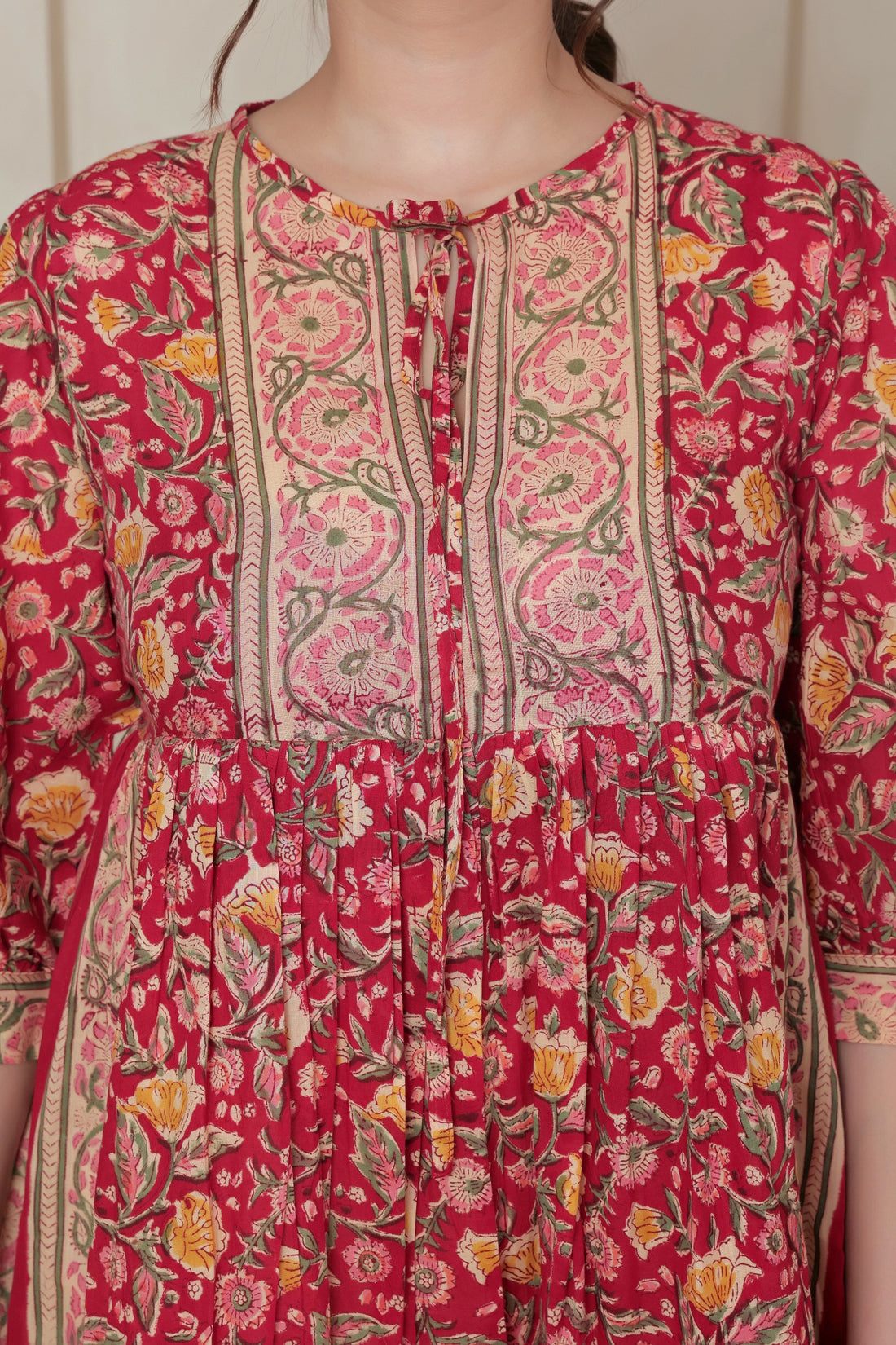 Floral Solona Midi Dress