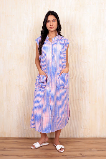 Pink Cotton Aria Dress