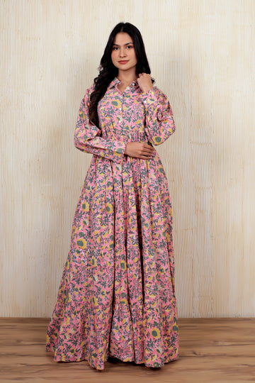 Pink Floral Lina Dress