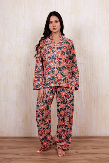 Floral PJ set