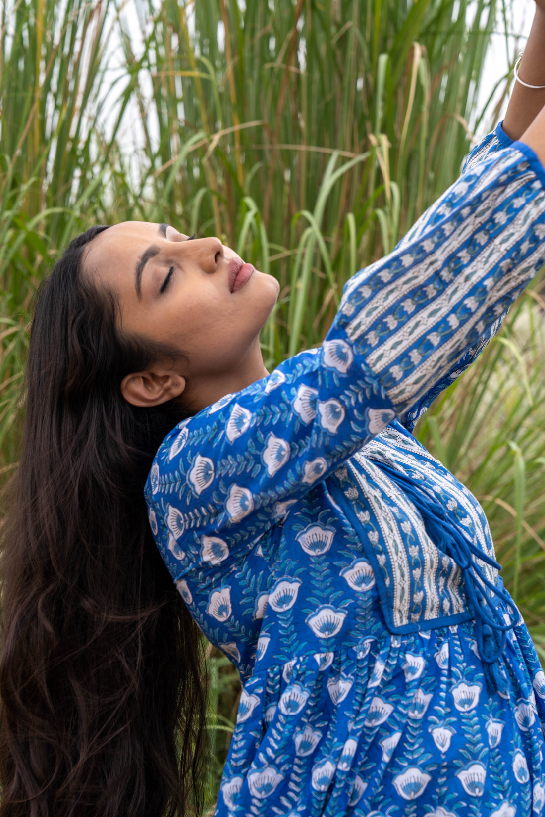 Indigo Atlas Maxi Dress