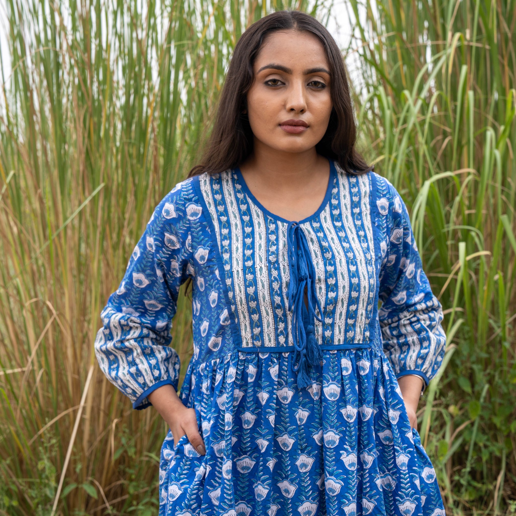 Indigo Atlas Maxi Dress