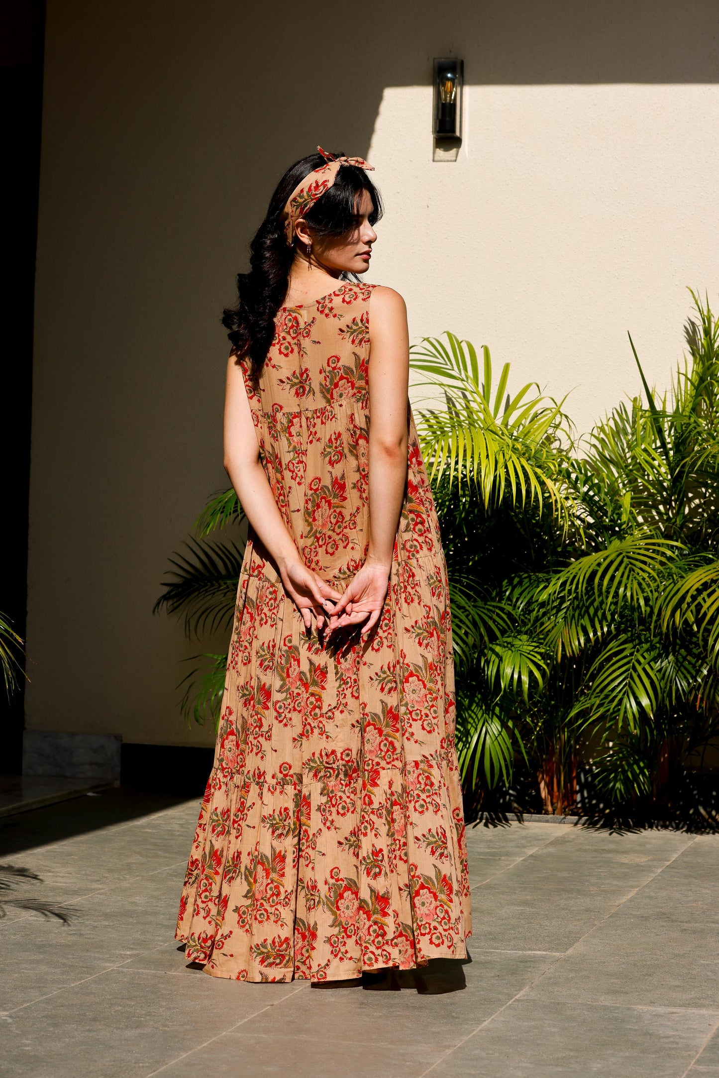 Vora Dress Warm Sand