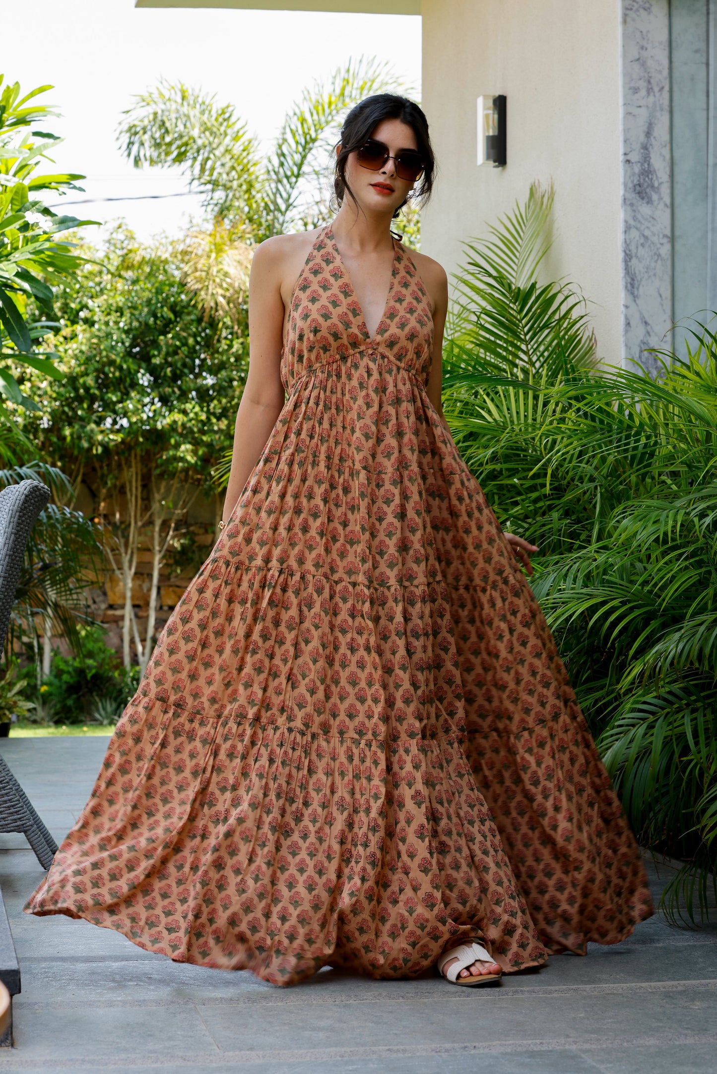 Marcella Dress Toasted Almond