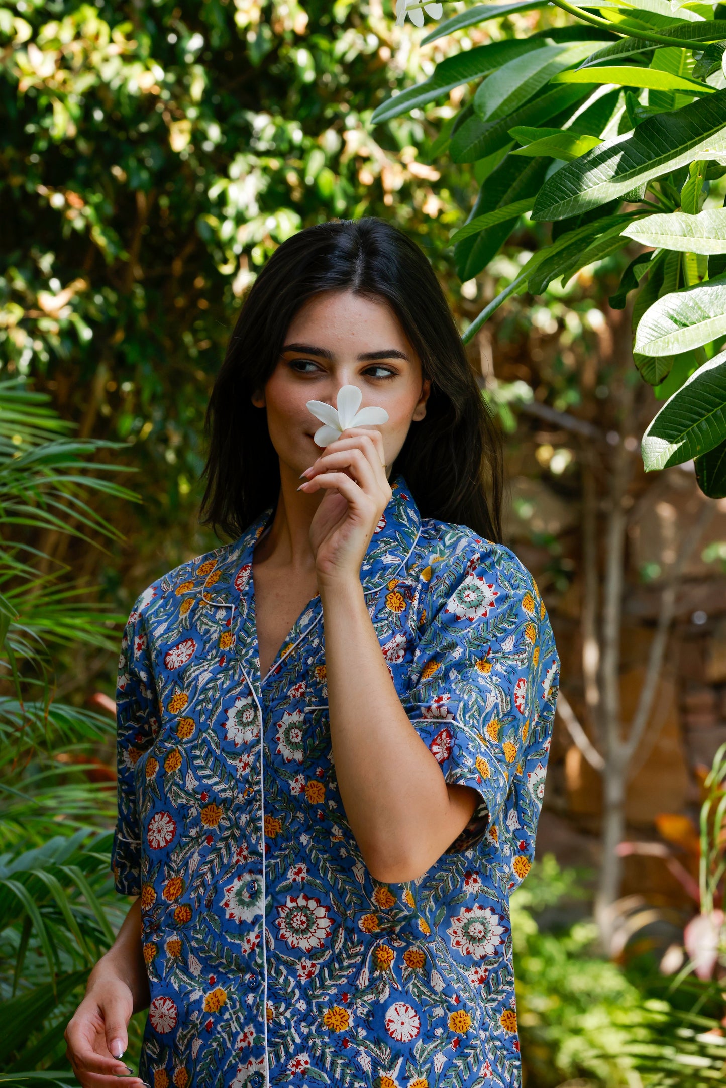 Tera Short PJ Set Monsoon Meadow