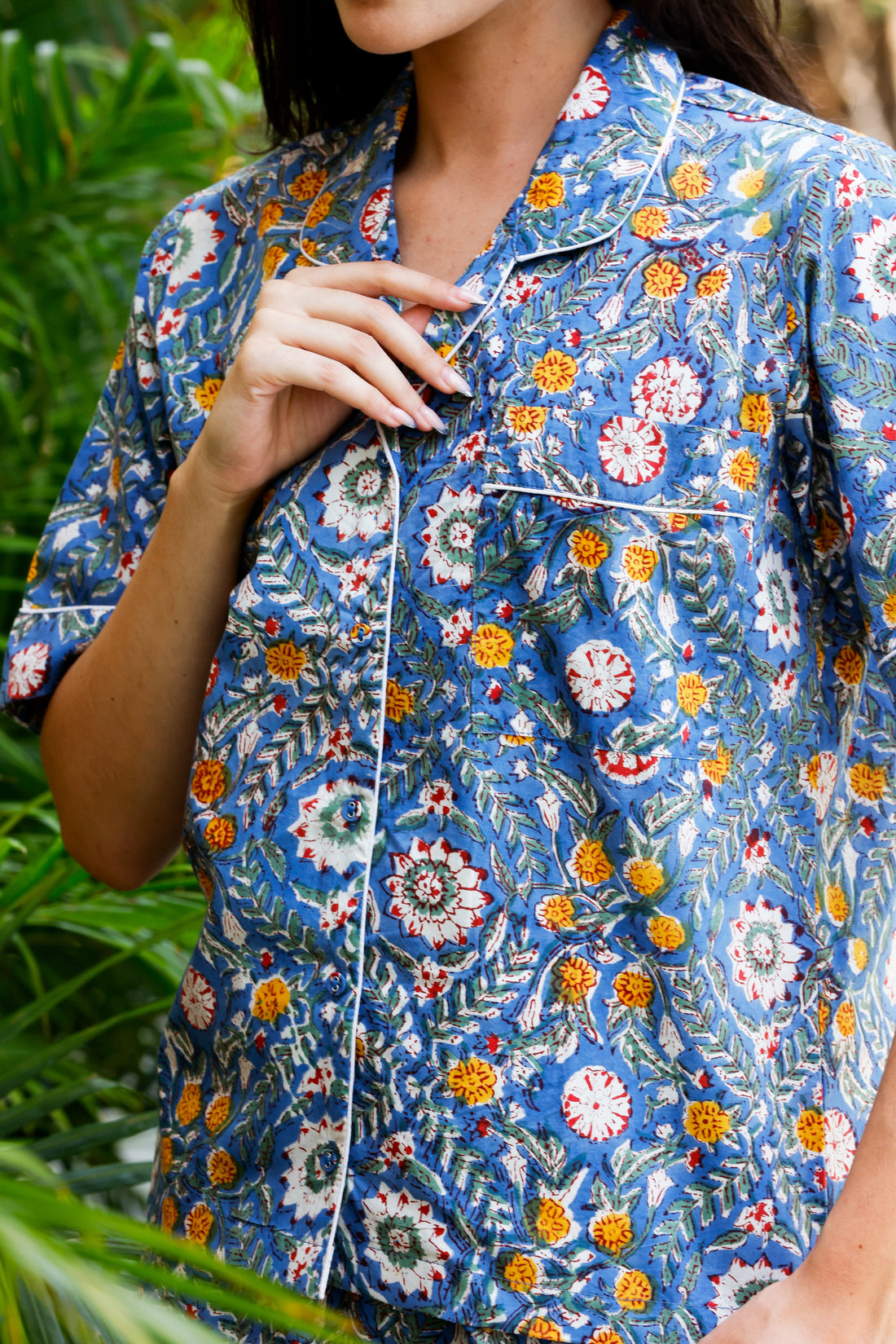 Tera Short PJ Set Monsoon Meadow