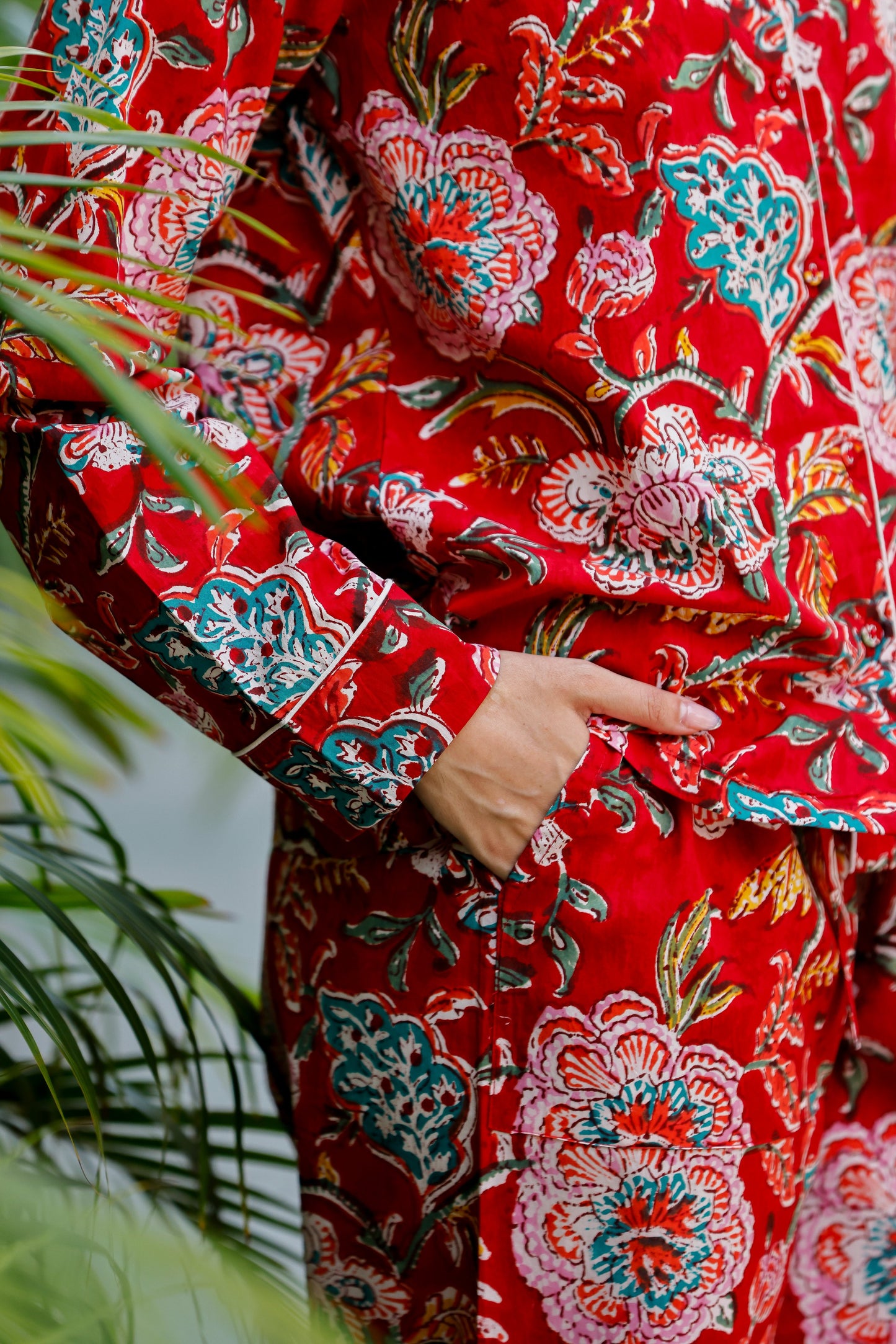 Luna PJ Set Iranian floral