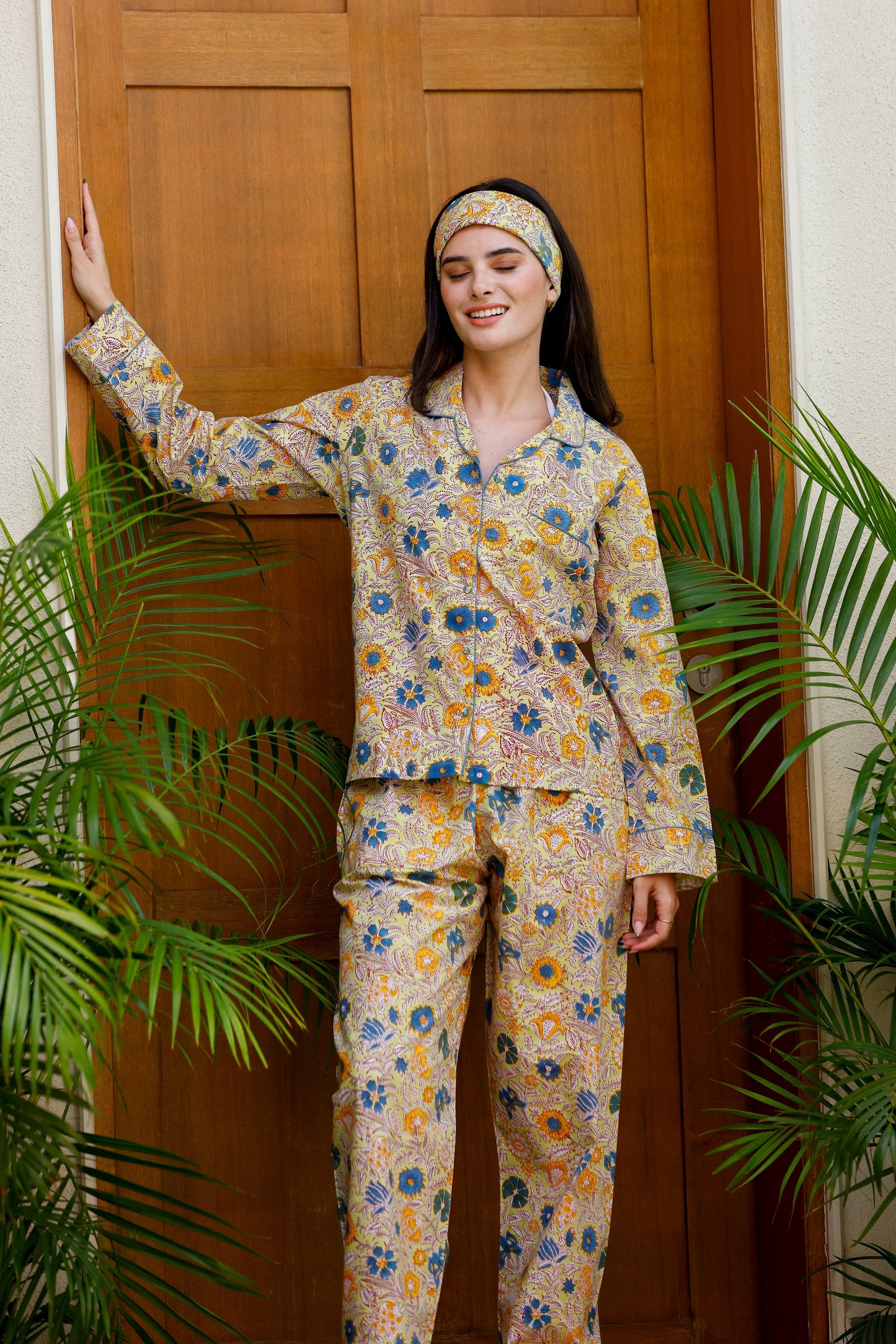 Luna PJ Set Spring Garden