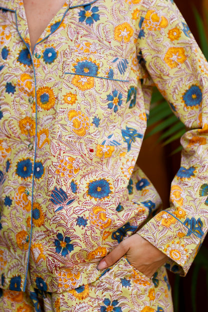 Luna PJ Set Spring Garden