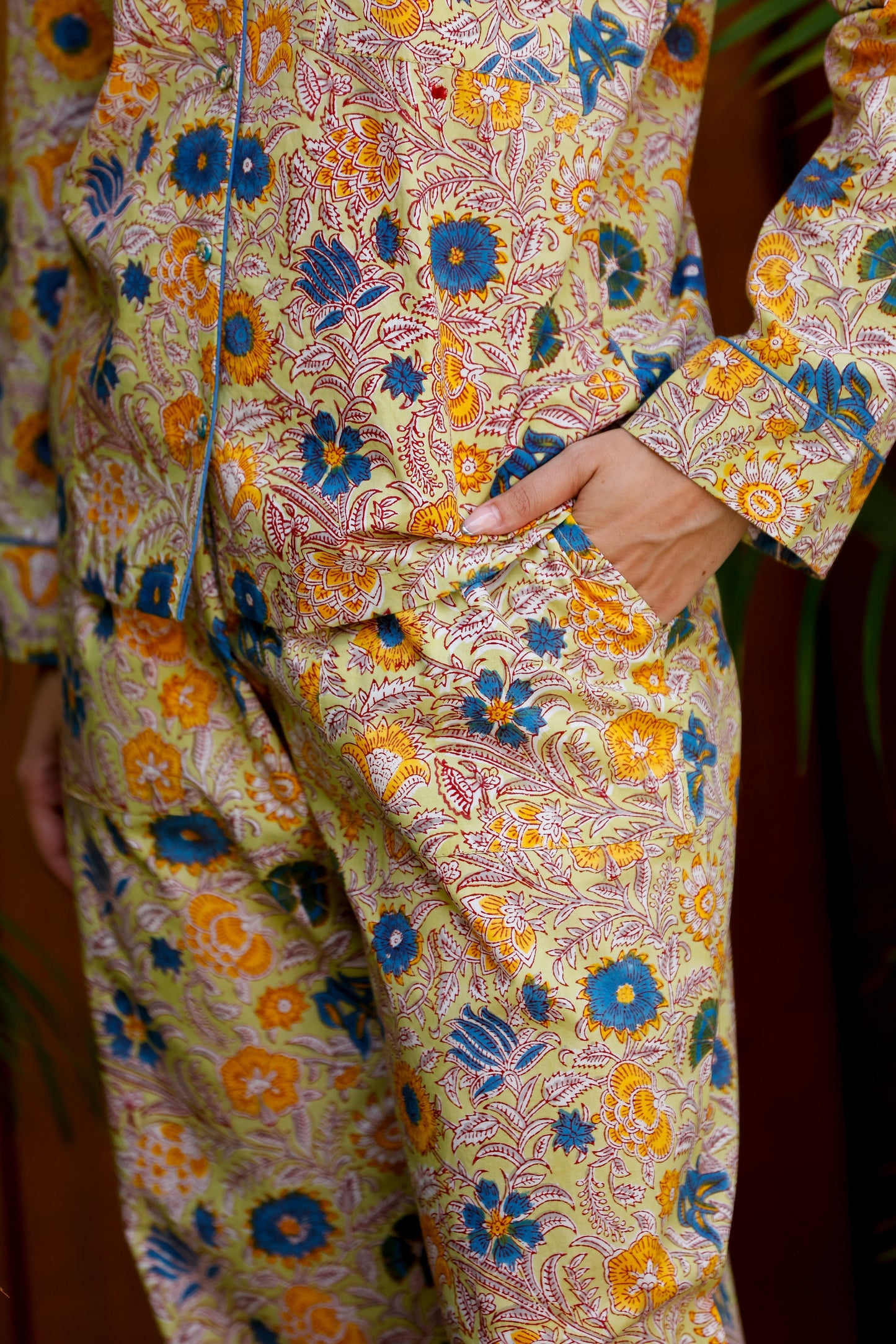 Luna PJ Set Spring Garden