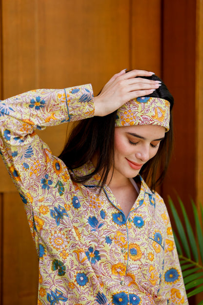 Luna PJ Set Spring Garden