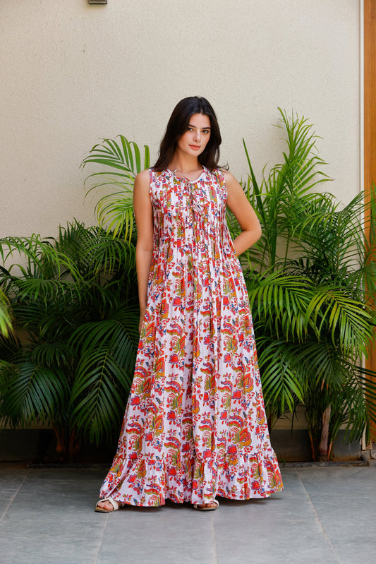 Amala Dress Autumnal Bloom