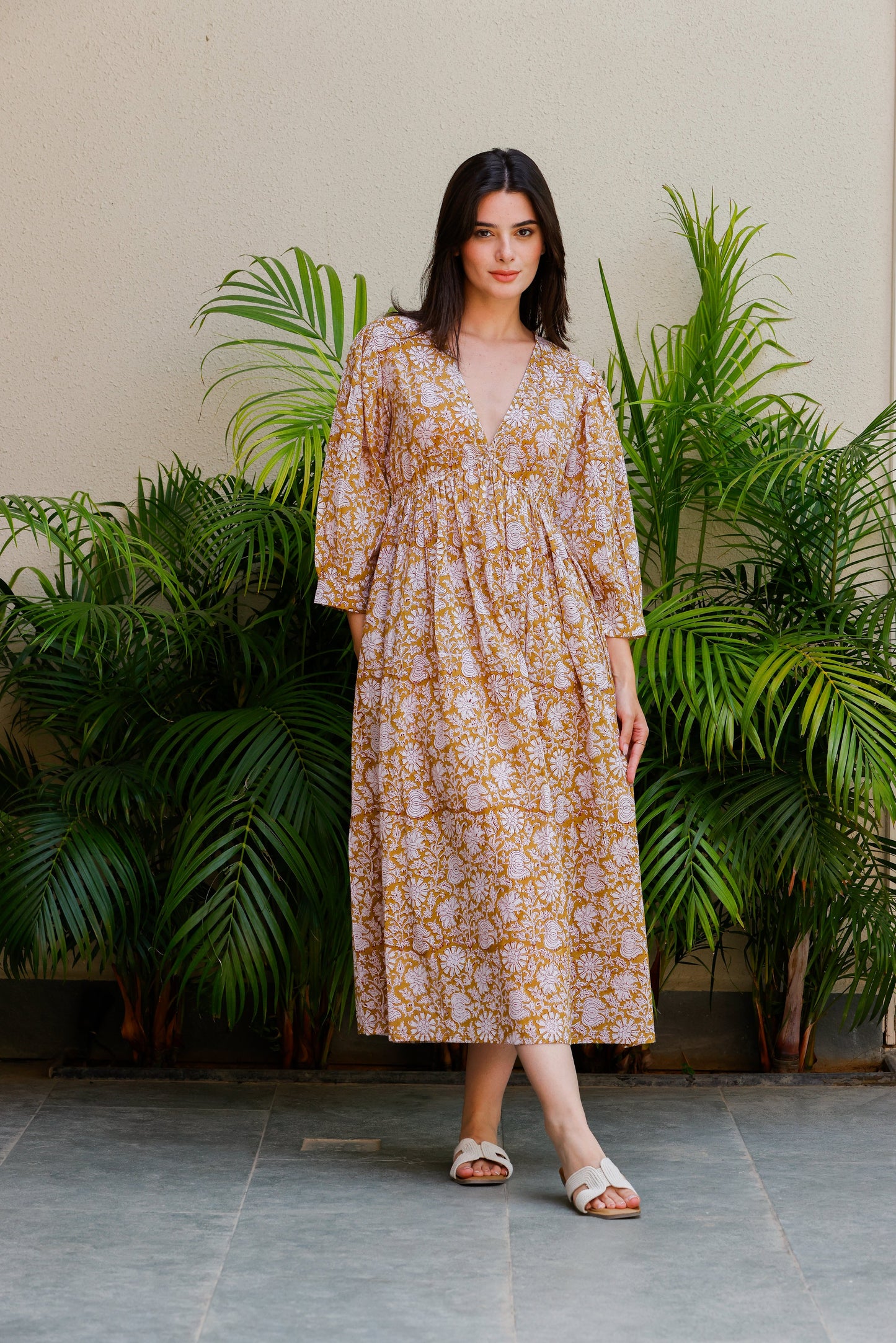 Paloma Dress Wild Honey