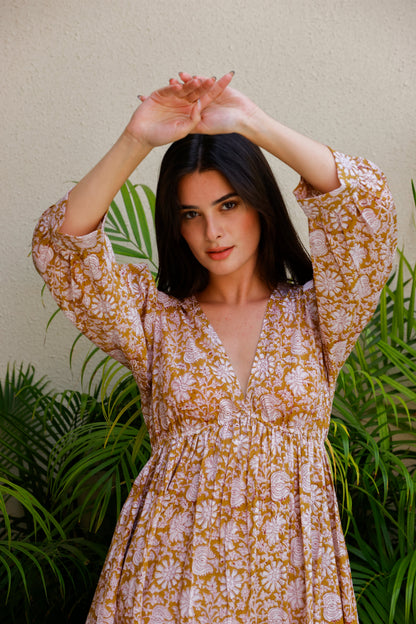 Paloma Dress Wild Honey