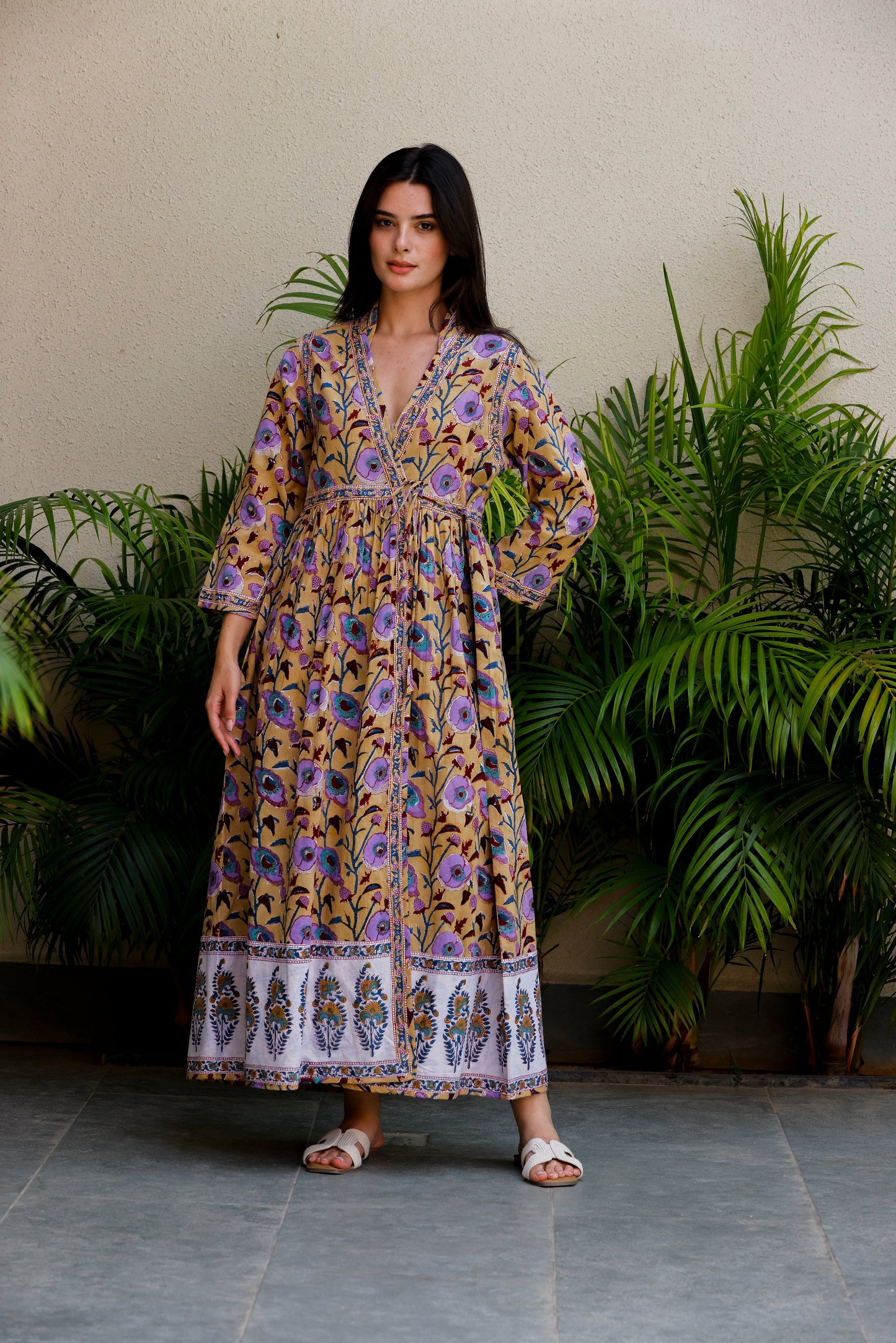 Adhara Dress Wild Poppy