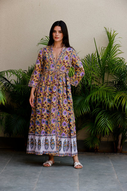 Adhara Dress Wild Poppy