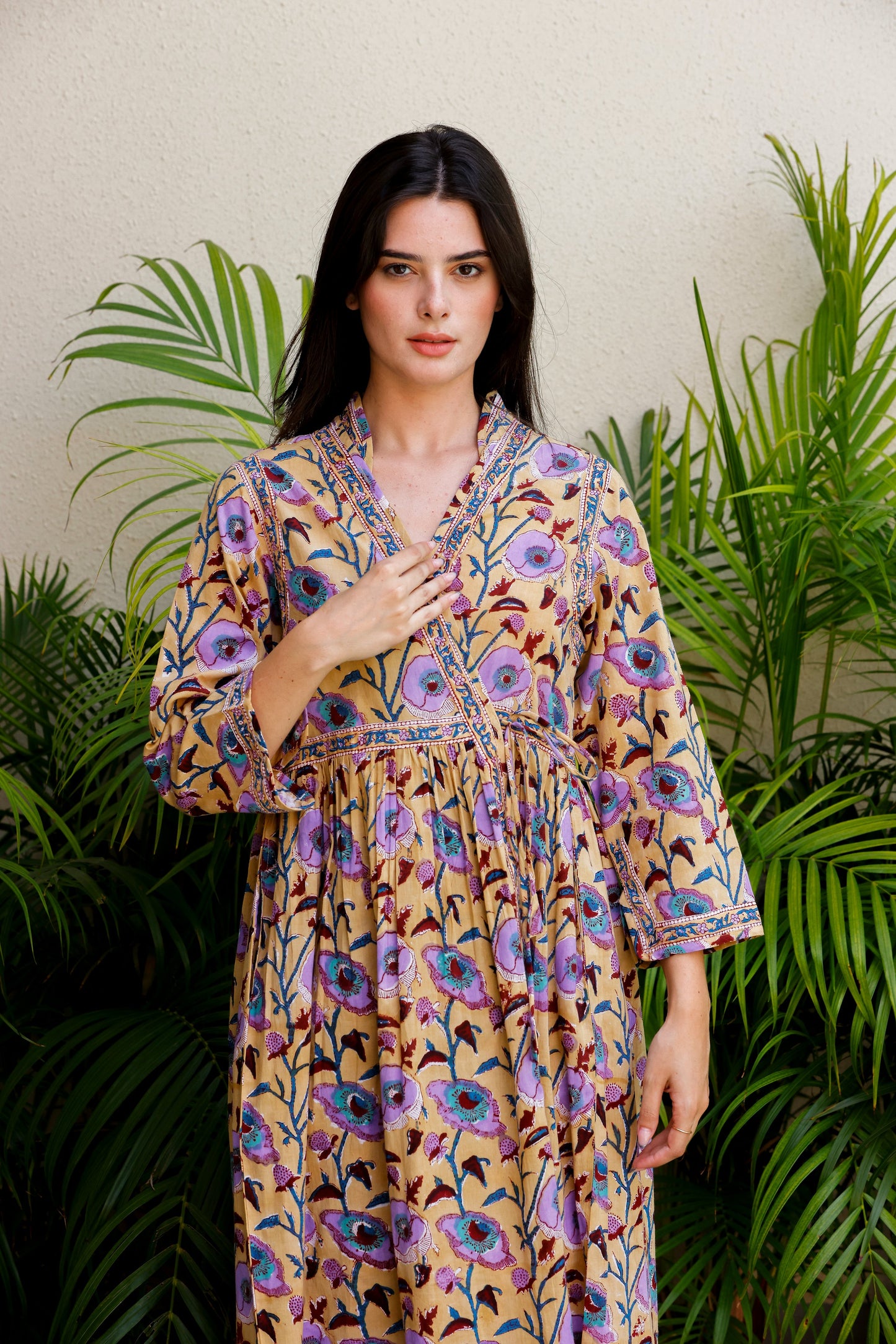 Adhara Dress Wild Poppy