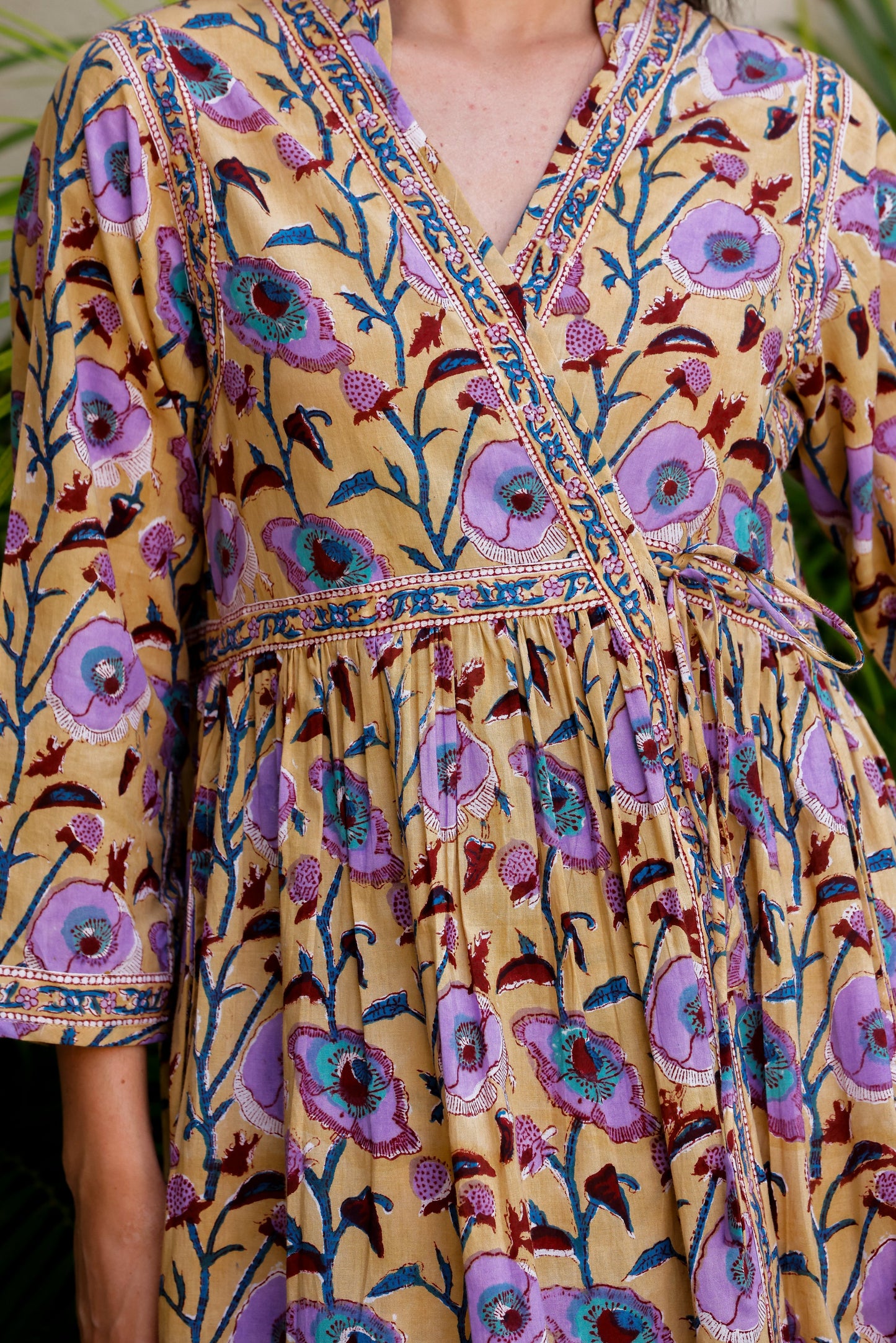 Adhara Dress Wild Poppy