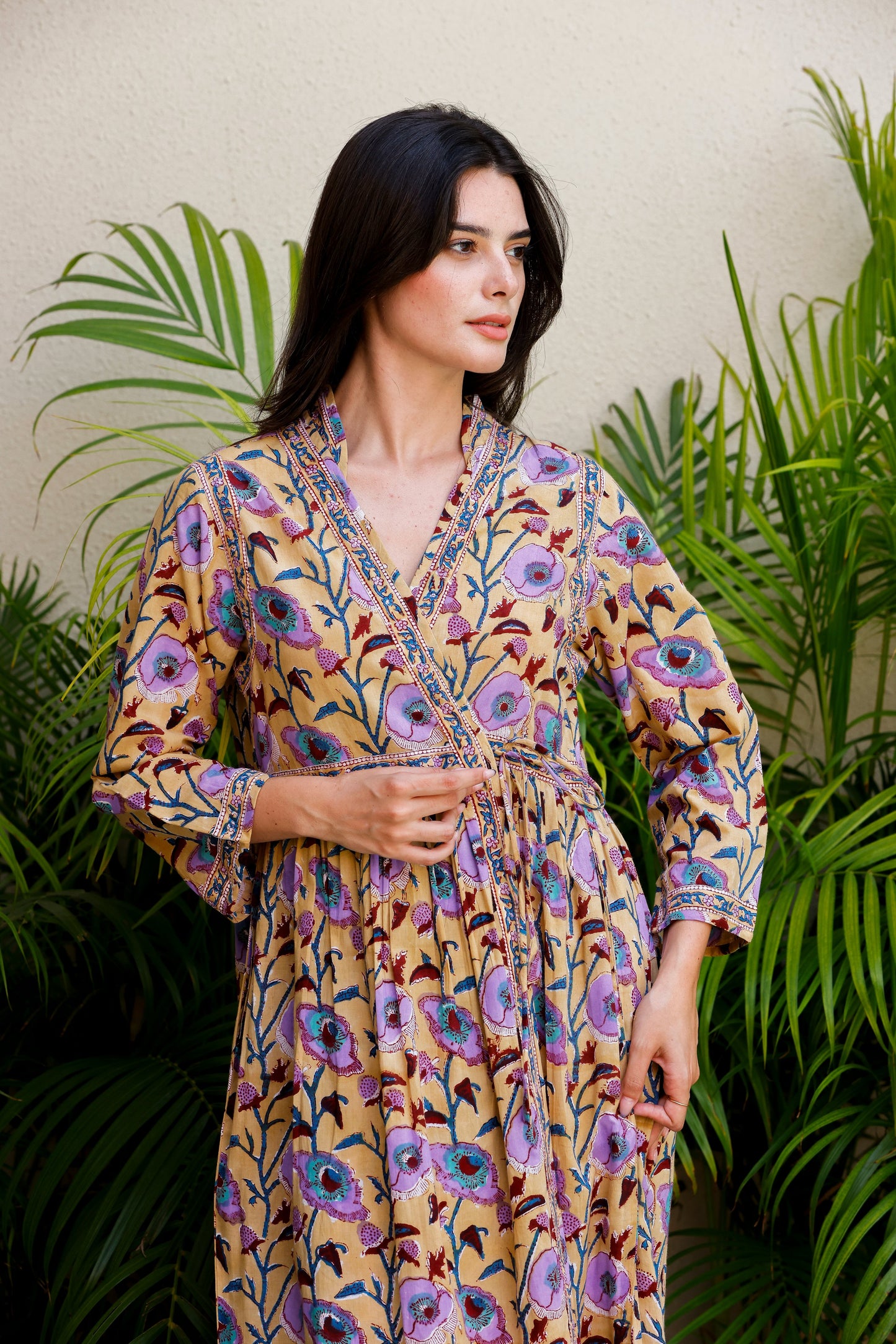 Adhara Dress Wild Poppy