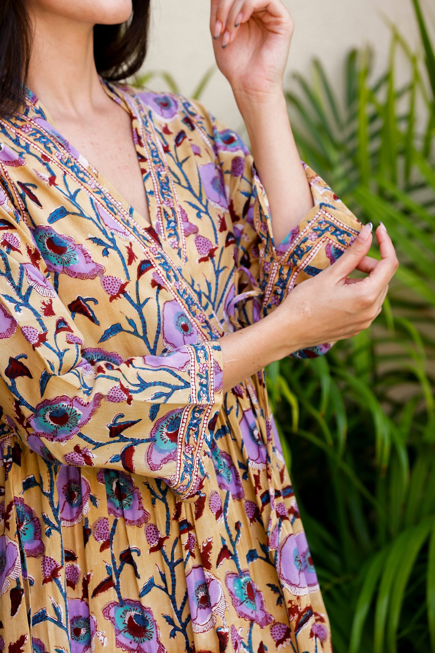 Adhara Dress Wild Poppy