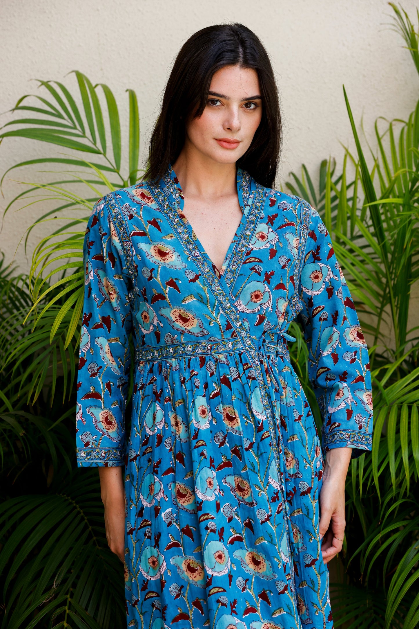 Adhara Dress Blue Lotus