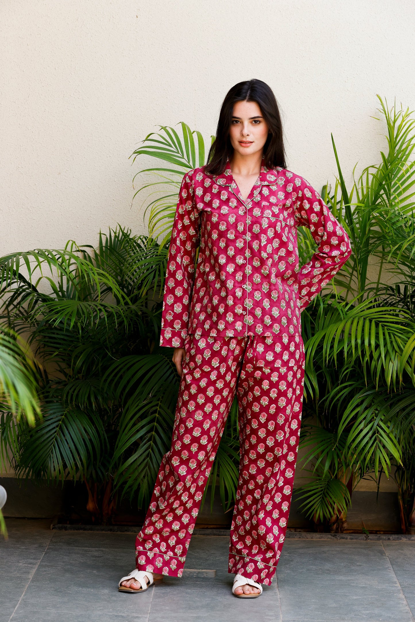 Luna PJ Set Alizarian Red