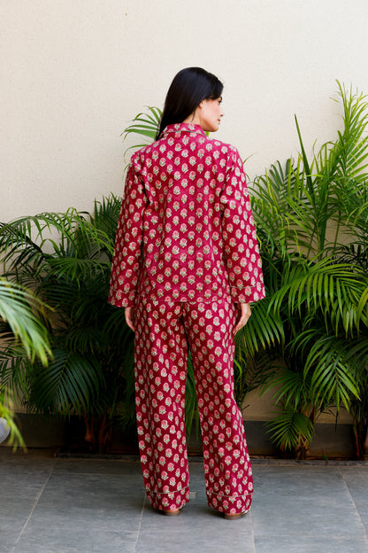 Luna PJ Set Alizarian Red