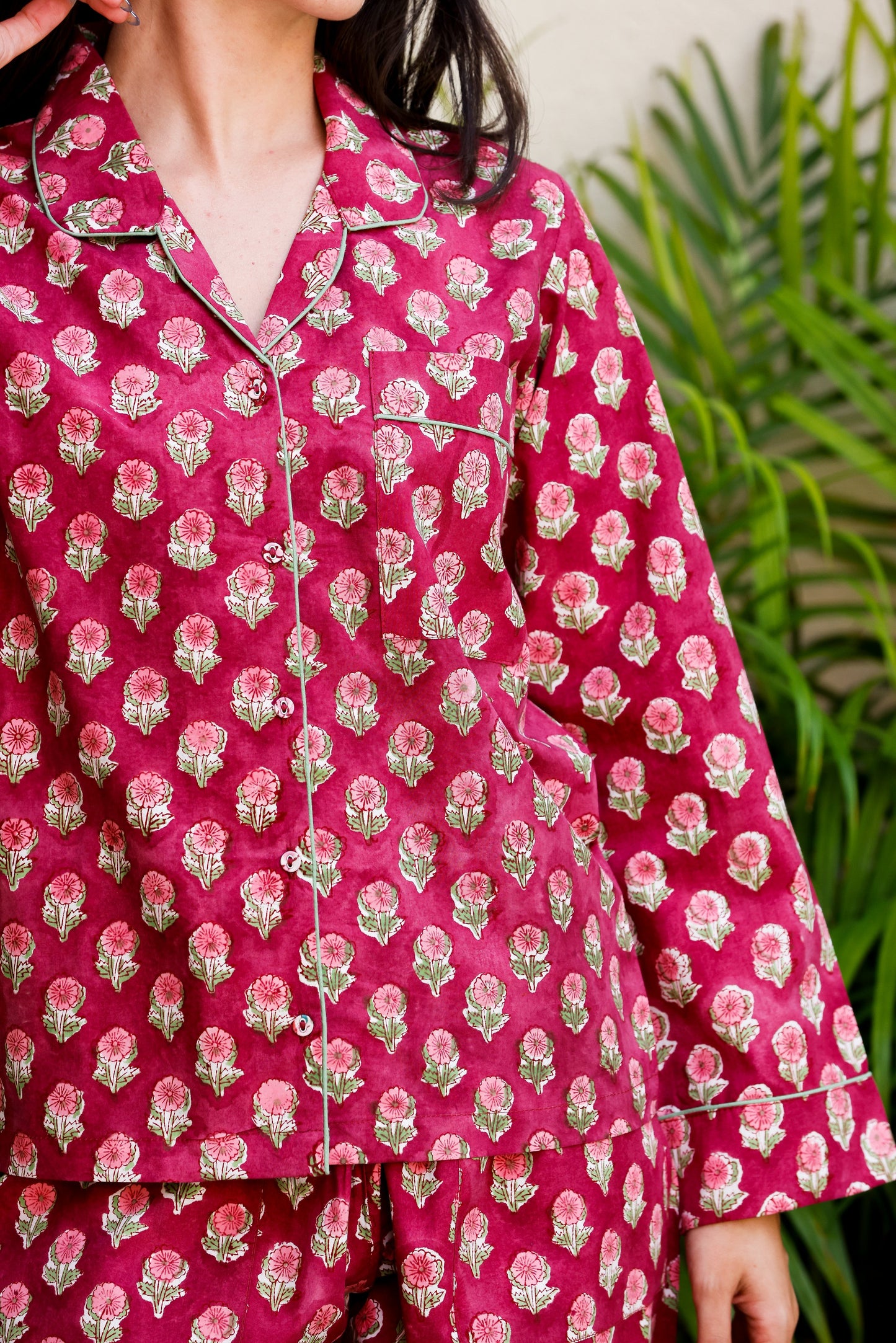 Luna PJ Set Alizarian Red
