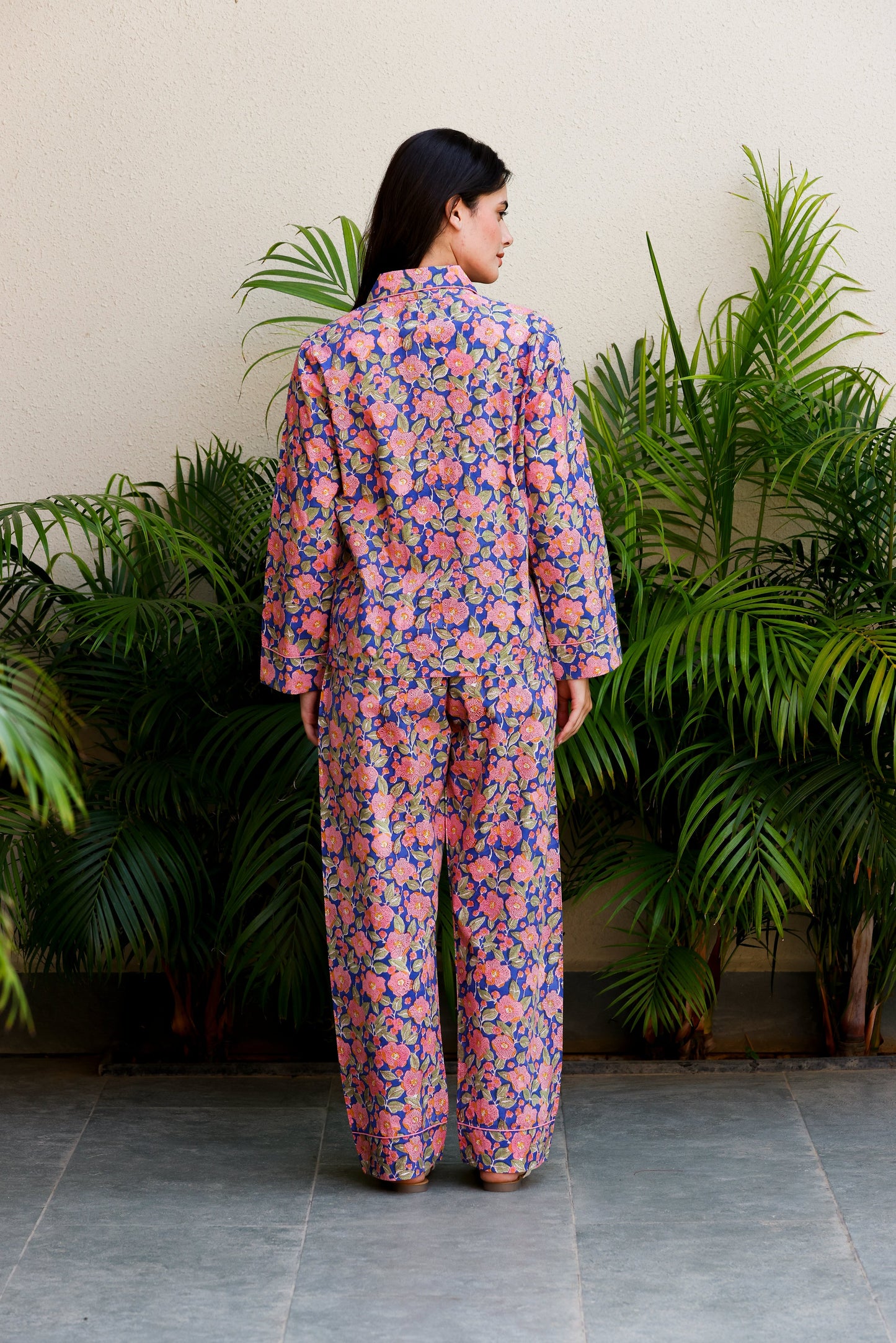 Luna PJ Set Spring Vine