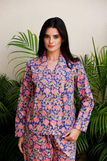 Luna PJ Set Spring Vine