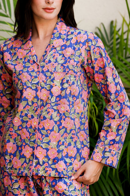 Luna PJ Set Spring Vine