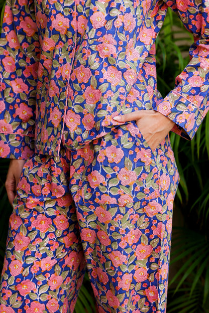 Luna PJ Set Spring Vine