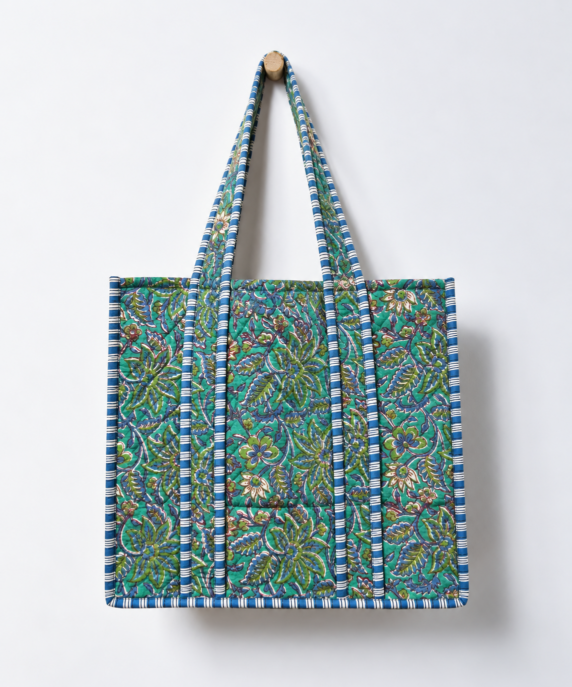 Everywhere Tote in Emerald Garden