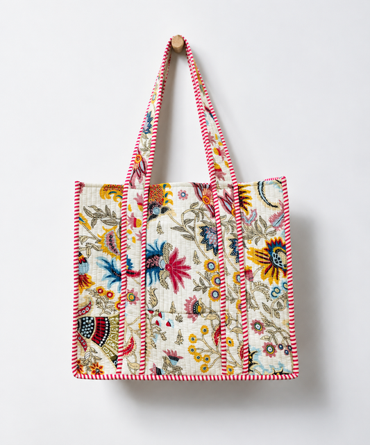 Everywhere Tote in Garden Parade