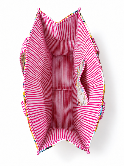 Everywhere Tote in Garden Parade